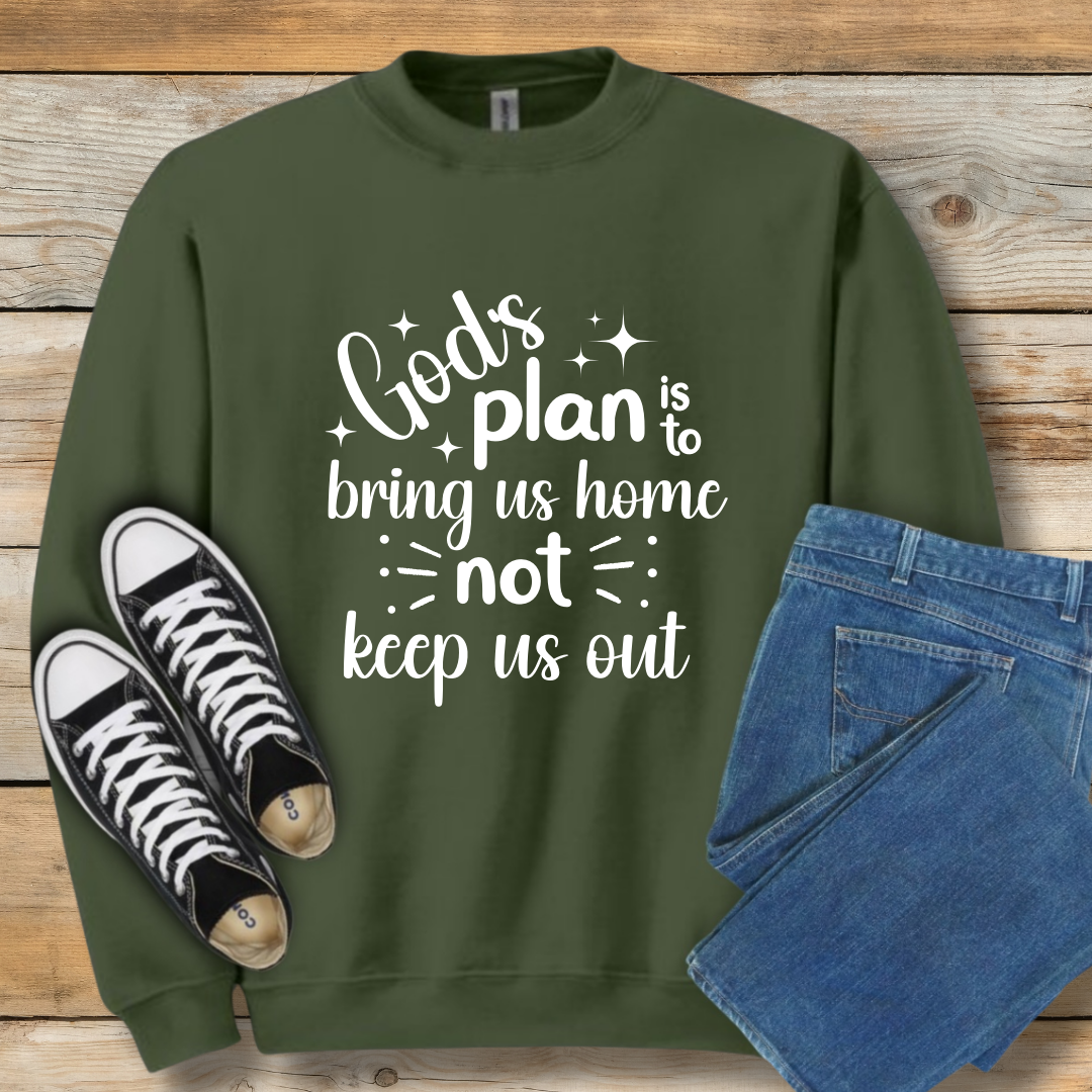 Bring Us Home Sweatshirt | Eternal Perspective Christian Shirt