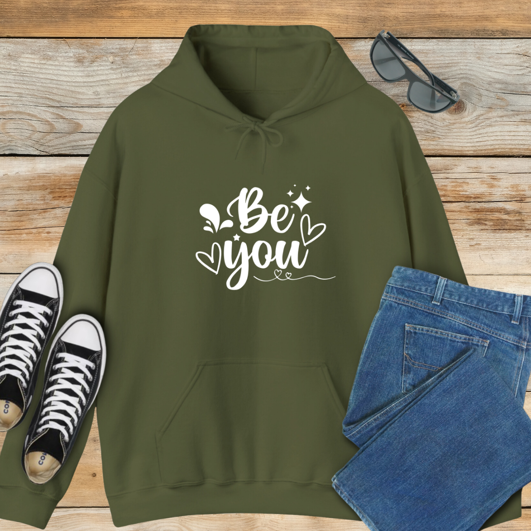 Be You Hoodie | Authentic Faith & Identity Shirt