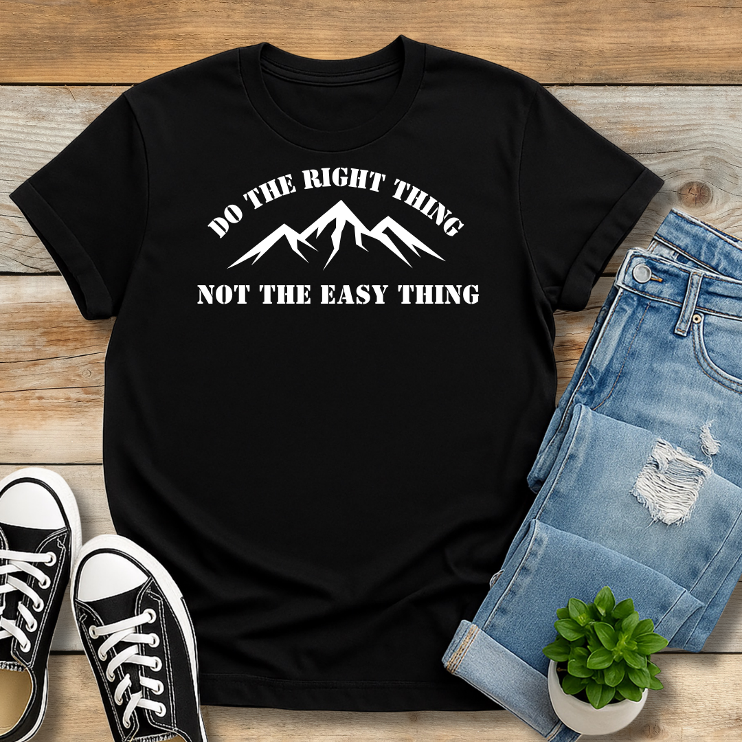Do The Right Thing Tee | Christian Integrity & Character Shirt