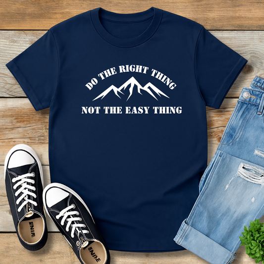 Do The Right Thing Tee | Christian Integrity & Character Shirt