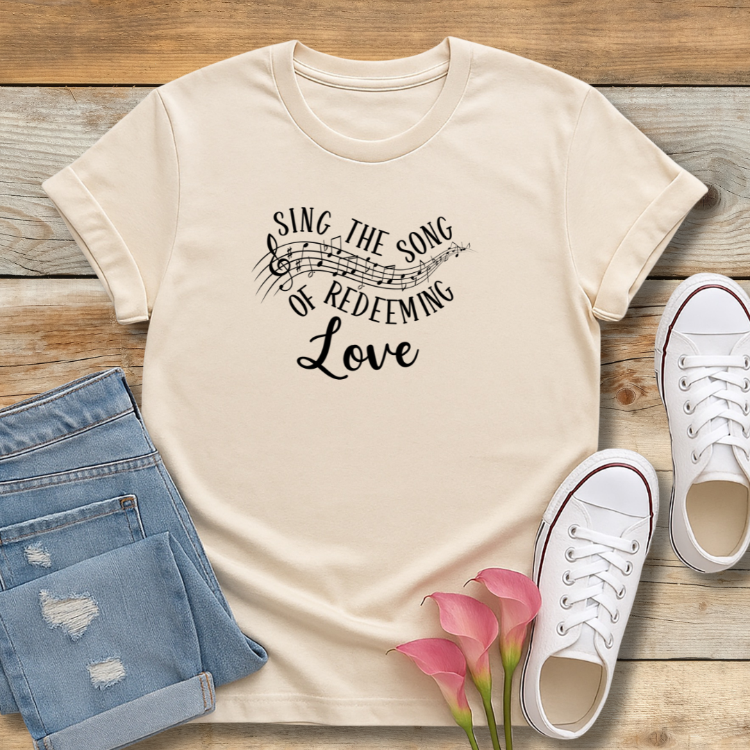 Sing the Song of Redeeming Love Graphic T-Shirt