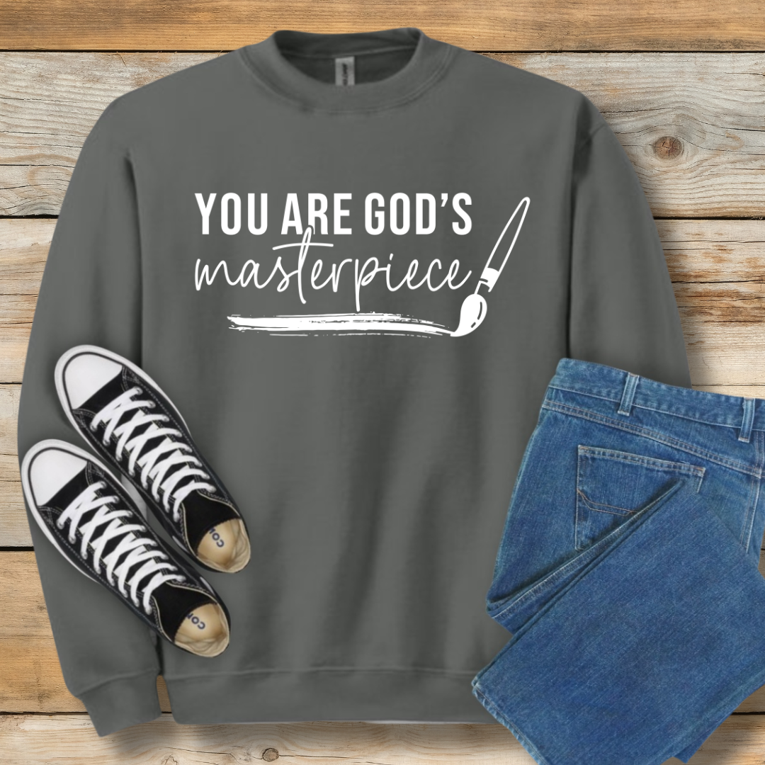 God’s Masterpiece Sweatshirt | Ephesians 2:10 Christian Shirt